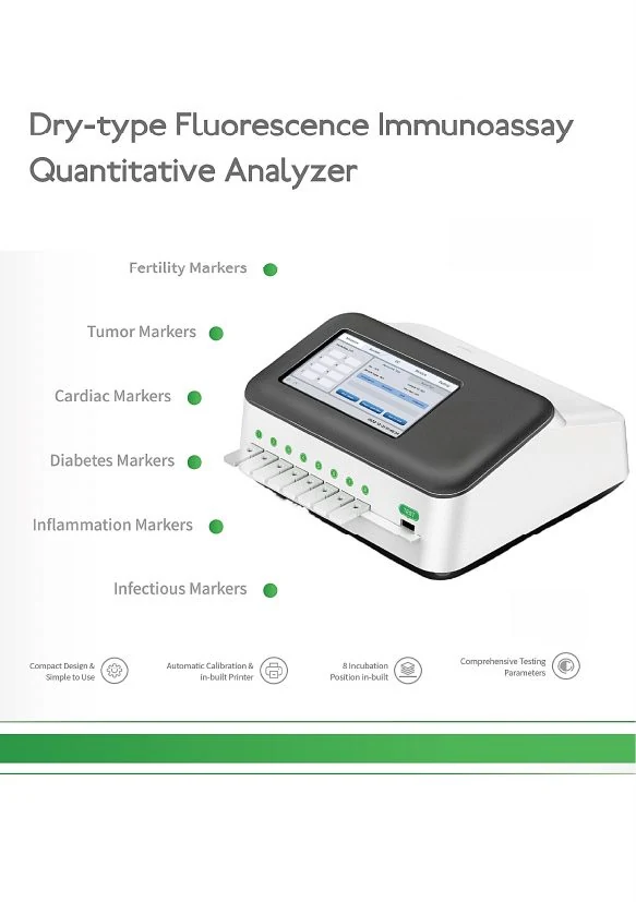 Multi-channel Fluorescence Immunoassay Analyzer